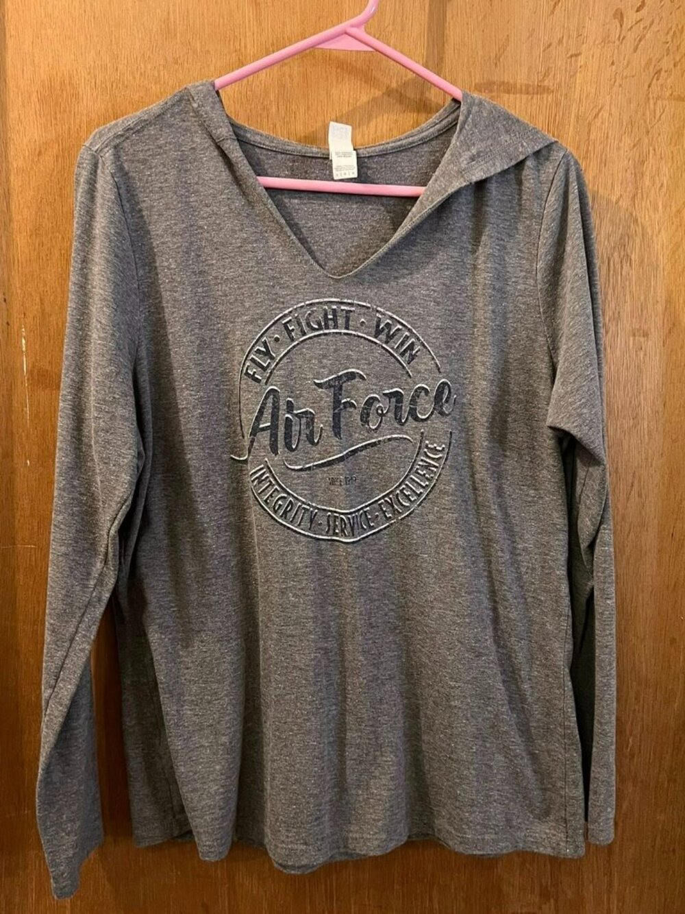 🐻Size L - Air Force - Lightweight Bray Long Sleeve Hoodie